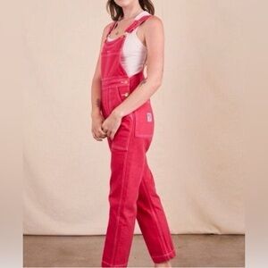 Big Bud Press Artist Togs Overalls in Hot Pink Size M - NWT never worn!